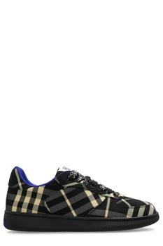 Burberry | Burberry Terrace Checked Lace-Up Sneakers