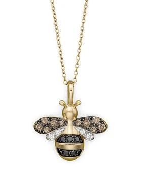 Bloomingdale's | Diamond Bumble Bee Pendant Set in 14K Yellow Gold