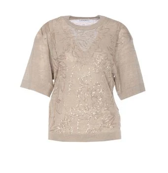 Brunello Cucinelli | Brunello Cucinelli Crewneck Knitted Top