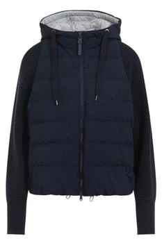 Brunello Cucinelli | Brunello Cucinelli Zip-Up Padded Jacket