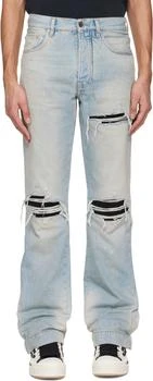 AMIRI | Blue MX1 Straight Flare Jeans