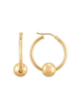 Saks Fifth Avenue | 14K Yellow Gold Spherical Drop Earrings