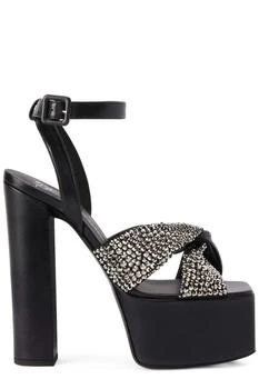 Giuseppe Zanotti | Giuseppe Zanotti Souree Rhinestone Platform Sandals