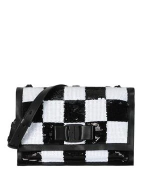 Salvatore Ferragamo | Checkered Sequin Shoulder Bag