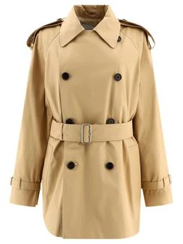 Burberry | Burberry Double-Breasted Belted Trench Coat