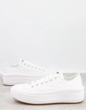 Converse Chuck Taylor All Star Move Ox trainers in white
