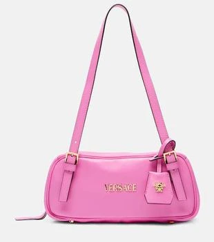 Versace | Versace Tag Bowling leather shoulder bag