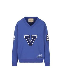 Valentino | Valentino V-Neck Long Sleeved Sweatshirt