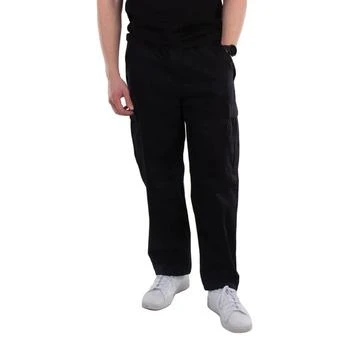 Black Capleton Cotton Cargo Trousers