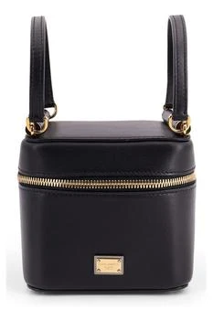 Dolce & Gabbana | Dolce & Gabbana Logo Plaque Zipped Handbag