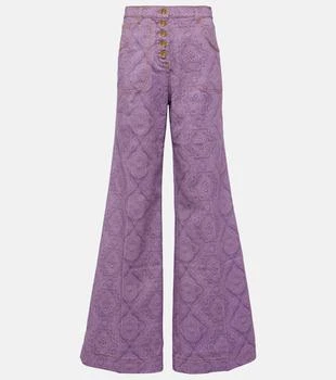ETRO | Printed flared jeans