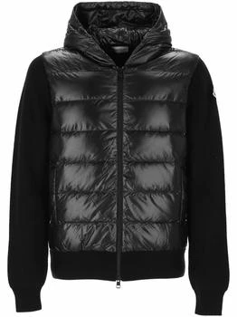 Moncler | Moncler Shiny Padded Zip-Up Cardigan