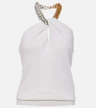 Stella McCartney | Embellished halterneck wool top