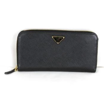 Prada | Leather Long Wallet (Bi-Fold) (Pre-Owned)