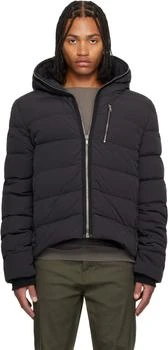 Rick Owens | Black Concordians Quilted Down Jacket
