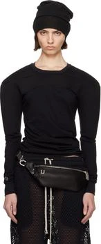 Rick Owens | Black Champion Edition Girdered Harness Sweatshirt