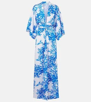 Eloise printed maxi dress