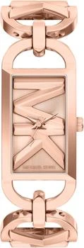 Michael Kors Michael Kors Women's Empire Three-Hand Rose Gold-Tone Stainless Steel Watch (Model: MK7602)