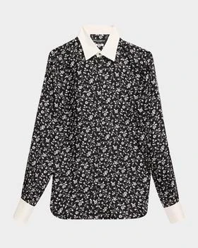 Dolce & Gabbana | Men's Floral-Print Dress Shirt