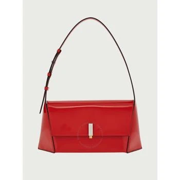 Salvatore Ferragamo | Red Geometric Shoulder Bag (M)