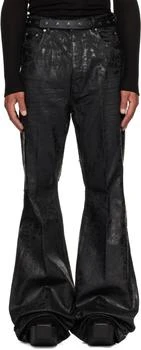 Rick Owens | Black Concordians Bolans Jeans