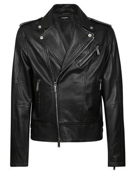 Dsquared2 Zipped Biker Jacket