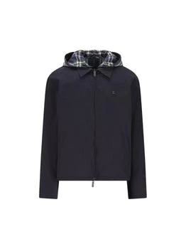 Burberry | Burberry Reversible Check Hooded Jacket