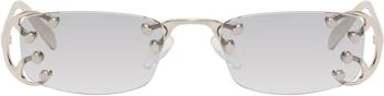 Prada | Silver PR C57S Sunglasses