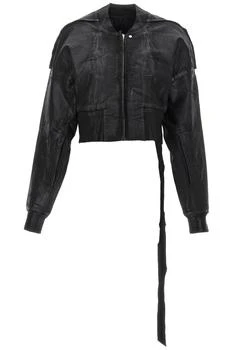 Rick Owens | Rick Owens DRKSHDW Cropped Zipped Bomber Jacket