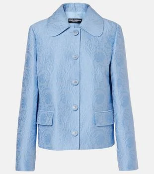 Dolce & Gabbana | Cotton and silk-blend jacquard jacket
