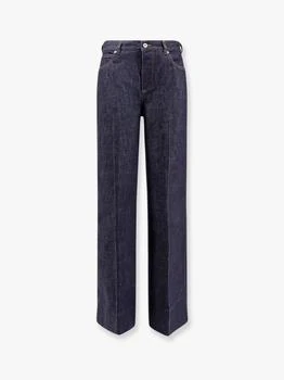 Bottega Veneta | Indigo soft palazzo jeans