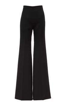 Chloé | Chloé High-Rise Grain De Poudre Wool Wide-Leg Pants - Moda Operandi