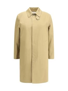 Yves Saint Laurent | Saint Laurent Gabardine Knee-Length Coat