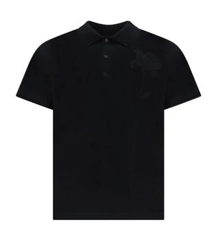Valentino | Valentino Button Detailed Straight Hem Polo Shirt