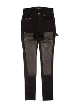 AMIRI | Men's Denim Leather Workman Pants In Black