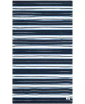 Ralph Lauren | Leopold Stripe LRL2462A Navy 5' X 8' Outdoor Area Rug