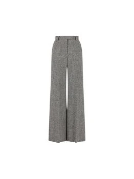 Valentino | Valentino Pleat Detailed Wide Leg Trousers