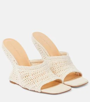 Magda Butrym | Crochet wedge sandals