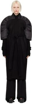 Rick Owens | Black Porterville Duvetina Down Coat