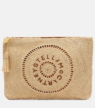 Stella McCartney | Logo raffia pouch