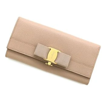 Salvatore Ferragamo | Leather Long Wallet (Bi-Fold) (Pre-Owned)