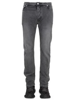 Balenciaga | Balenciaga Logo Patch Straight-Leg Jeans