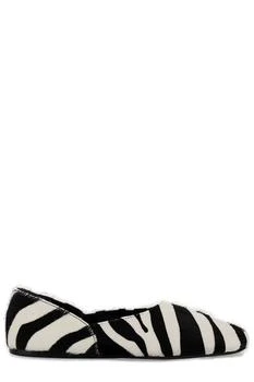 Khaite | Khaite Jane Zebra Printed Flat Shoes