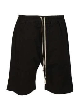 Rick Owens | Rick Owens DRKSHDW Straight Hem Drawstring Shorts