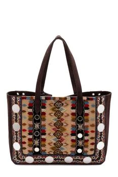 Valentino | Valentino Nellcôte Embroidered Eyelet Detailed Tote Bag