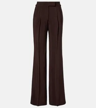 Tom Ford | Pleated high-rise wide-leg pants