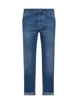Brunello Cucinelli | Brunello Cucinelli Mid-Rise Straight-Leg Jeans