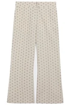 Valentino | Valentino All-Over Floral Patterned Flared Pants