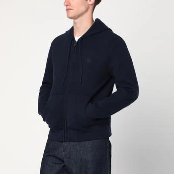 Burberry | Navy blue zip-up cardigan