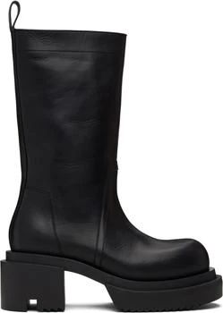 Rick Owens | Black Hollywood Groppone Bogun Boots